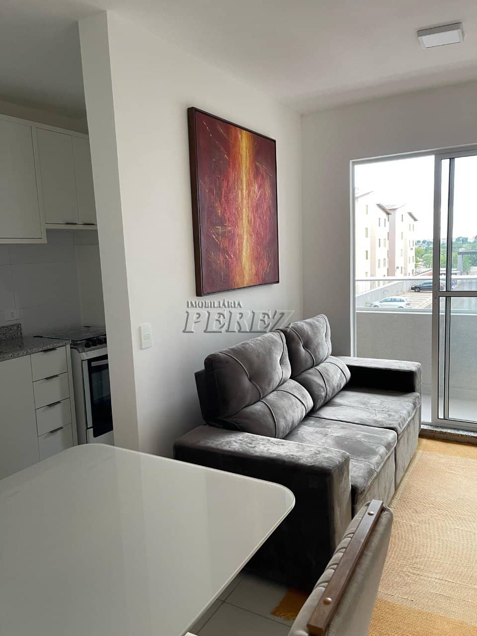 Apartamento mobiliado para alugar na região oeste em Londrina, Edifício Residencial Pinheiros - Foto 1