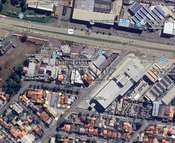 Terreno para venda Serra dos Pirineus, próximo av Tiradentes e av Arthur Thomas em Londrina - Foto 4