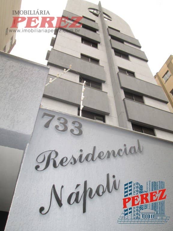 Apartamento no Edificio Napoli, de 1 quarto, 50 m² à venda no Vila Brasil - Londrina/PR - Foto 0