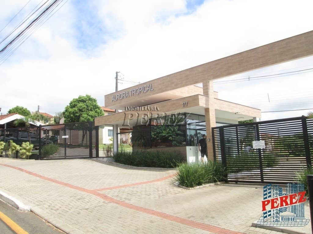 Casa  no Condomínio Aurora Tropical, de 2 quartos, 58.41 m² à venda no Jardim Tókio - Londrina/PR - Foto 0