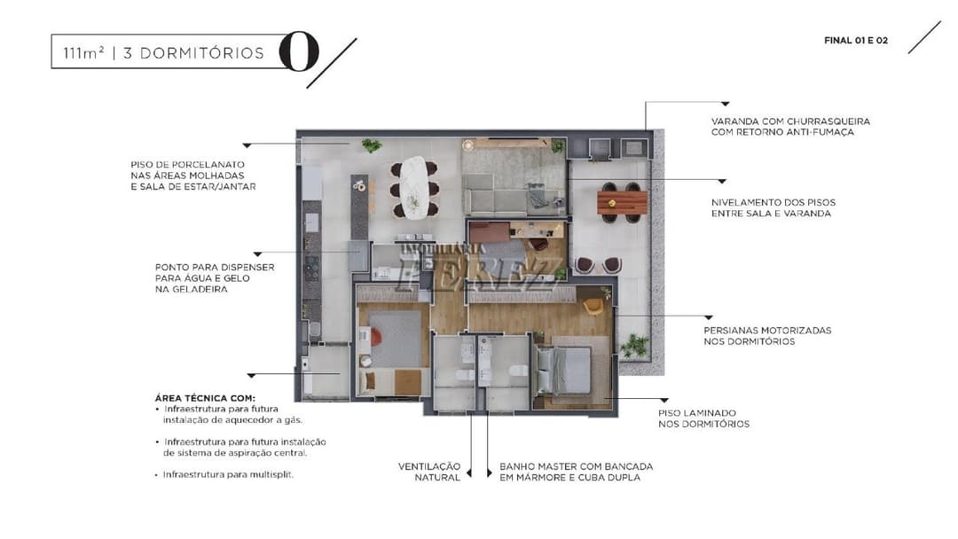 Venda de apartamento no Residencial Solano - Lançamento na Zona Sul de Londrina com 2 Quartos, Varanda e Lazer Completo! - Foto 28