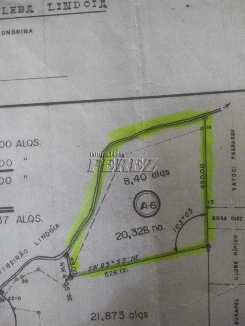 Terreno à Venda na Gleba Lindoia - Londrina/PR - Foto 1
