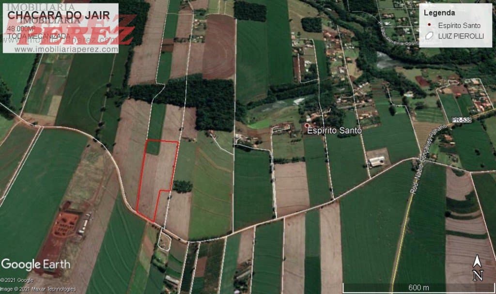 Imóveis Rurais, de 1 quarto, 48000 m² à venda no Espirito Santo - Londrina/PR - Foto 8