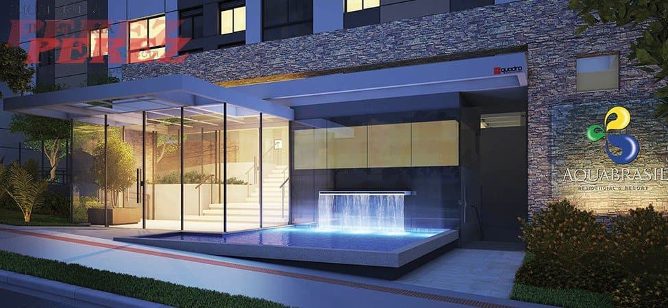 Apartamento à Venda - AquaBrasil Residencial e Resort | Vila Brasil - Londrina/PR Rua Venezuela - Foto 1