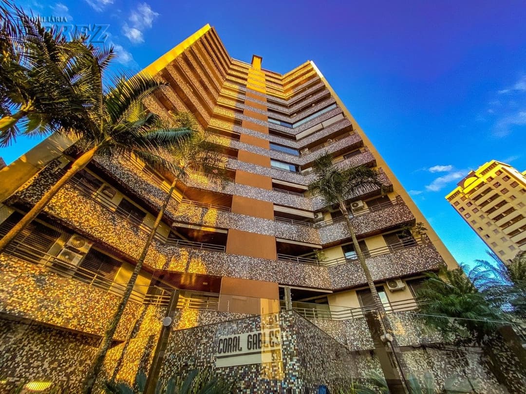 Apartamento no Edifício Coral Gables, de 3 quartos, 127.59 m² à venda no Centro - Londrina/PR - Foto 0