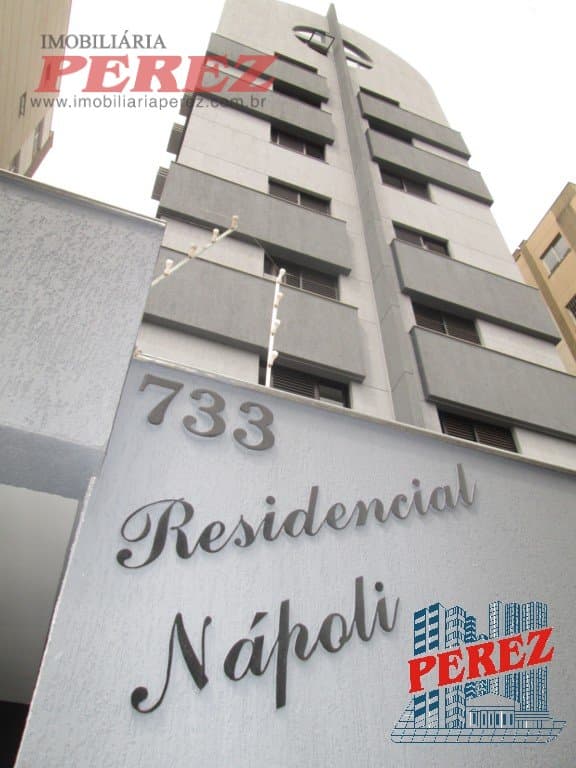 Apartamento no Edificio Napoli, de 1 quarto, 50 m² à venda no Vila Brasil - Londrina/PR - Foto 0