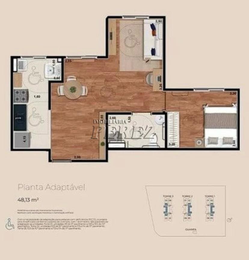 Apartamento venda localizada na rua Lázaro Zamenhof, jardim San Fernando Condomínio Velatto - Morada dos Ventos - Foto 2