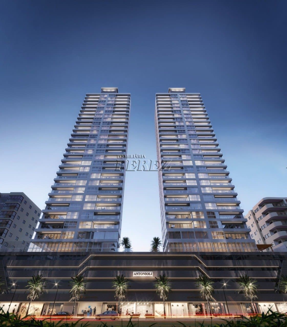 Apartamento a venda na Rua 238 - Meia Praia, Itapema/SC Condomínio Grand Mistral Tower - Foto 0