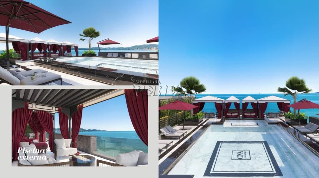 Apartamento a venda em Itapema, no Edifício Latitude em frente a Orla em Meia praia. - Foto 10