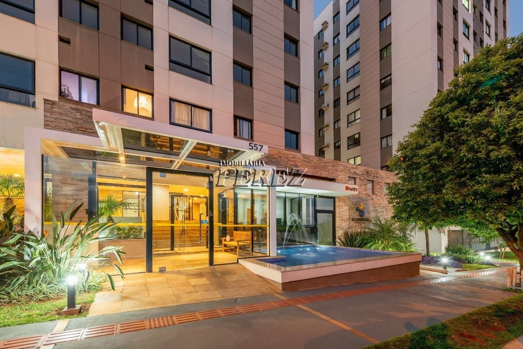 Apartamento no Aquabrasil Residencial E Resort, de 2 quartos para alugar no Vila Brasil - Londrina/PR - Foto 0