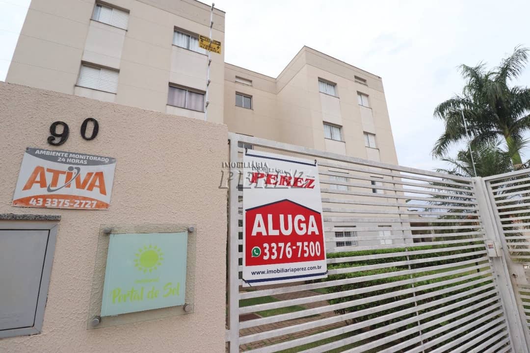 Apartamento para alugar na região norte de Londrina - Residencial Portal do Sol - Foto 1