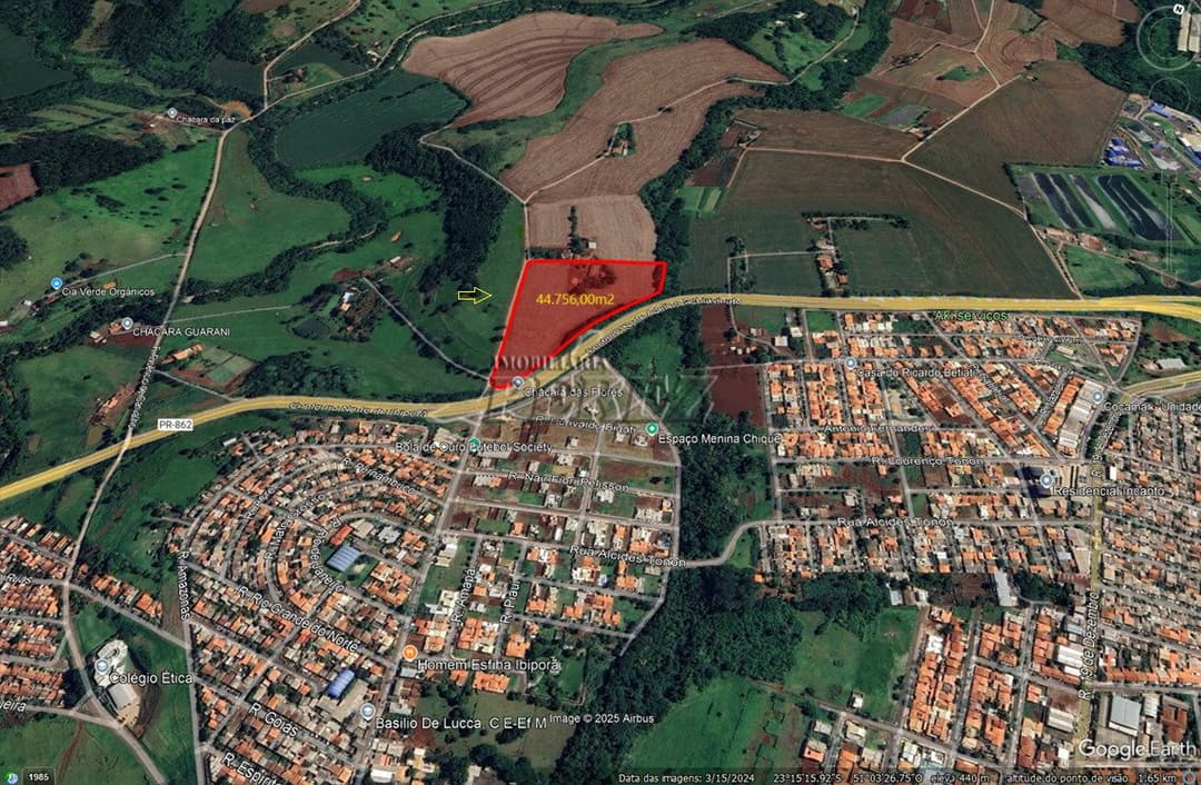 Terreno Rural à Venda na avenida Senador Souza Naves no Gleba Ibiporã - Foto 6